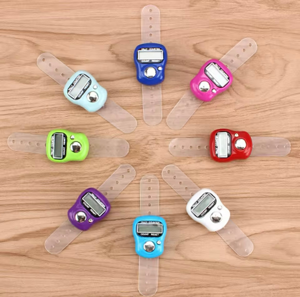 Elektronischer Fingerzähler mit LED | Tasbih Zähler - Praktisch für Gebete, Meditation und Sport